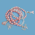 Light Pink Breast Cancer Awareness Bracelet